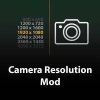 مدیفایر Camera Resolution Mod برای 3dmax